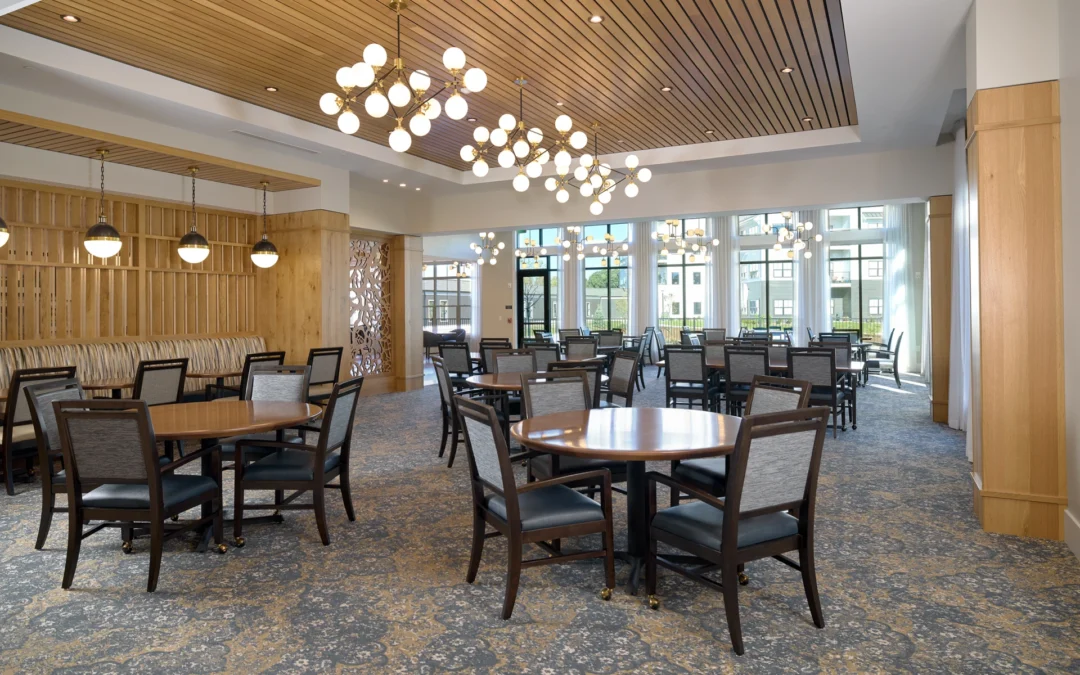 Resthaven’s The Farmstead Receives National Recognition for Dining Room Design